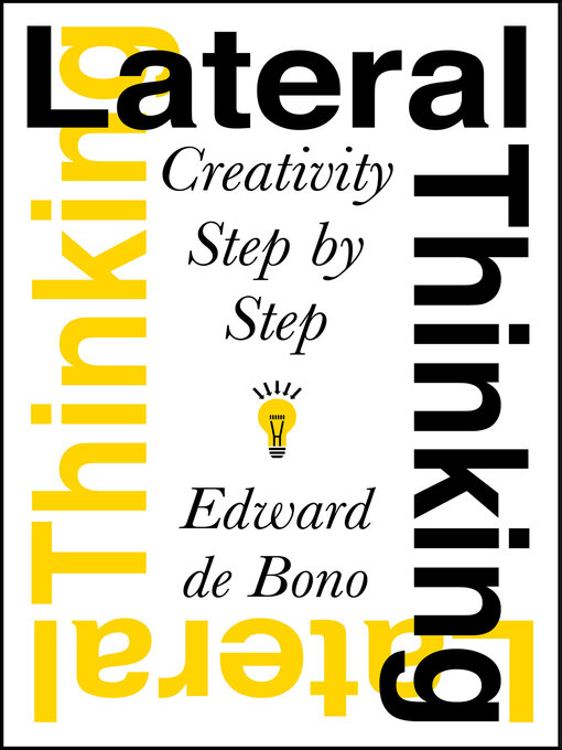 Title details for Lateral Thinking by Edward de Bono - Available